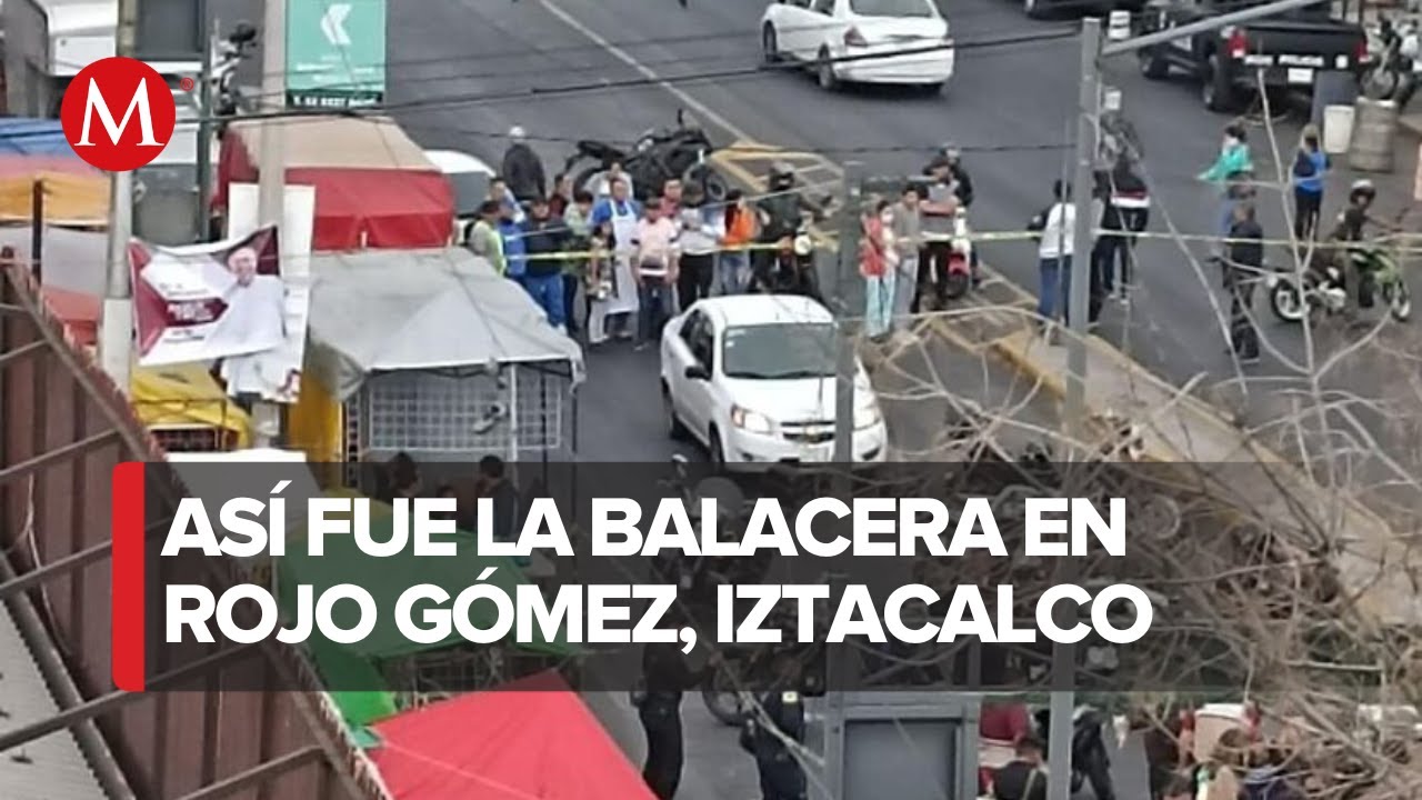 ¿Qué se sabe sobre la balacera que se generó en la alcaldía Iztacalco?