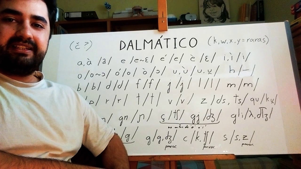 Aprende el IDIOMA DALMATICO o IDIOMA DALMATA Pronunciación y ortografía básicas