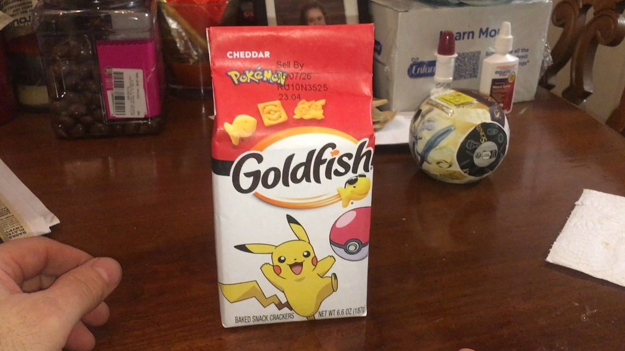 Let's try Pokemon Goldfish Cheddar