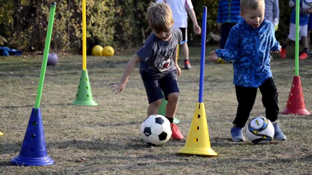 Fotbalová přípravka pro děti od 3 let ukázka z tréninku