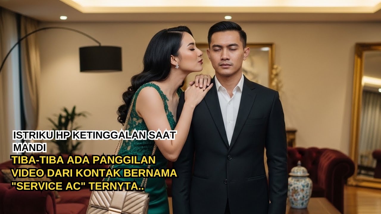HP KETINGGALAN SAAT MANDI, TIBA-TIBA ADA PANGGILAN VIDEO DARI KONTAK BERNAMA "SERVICE AC", TERNYTA..