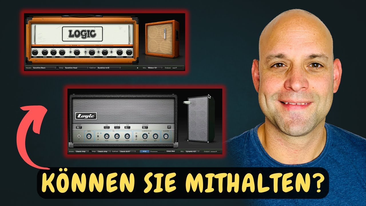 Logic Pro 11: Amp Designer & Bass Amp Designer ausgiebieg angetestet
