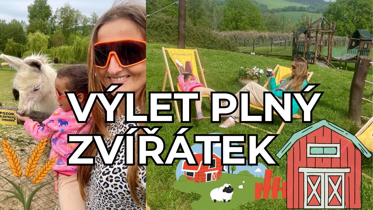 VÝLET PLNÝ ZVÍŘÁTEK, JARO NA FARMĚ! 🐏🐫🦘