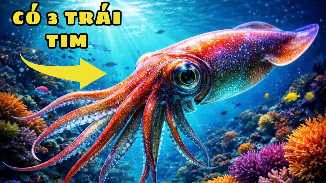 7 điều bí ẩn về LOÀI MỰC