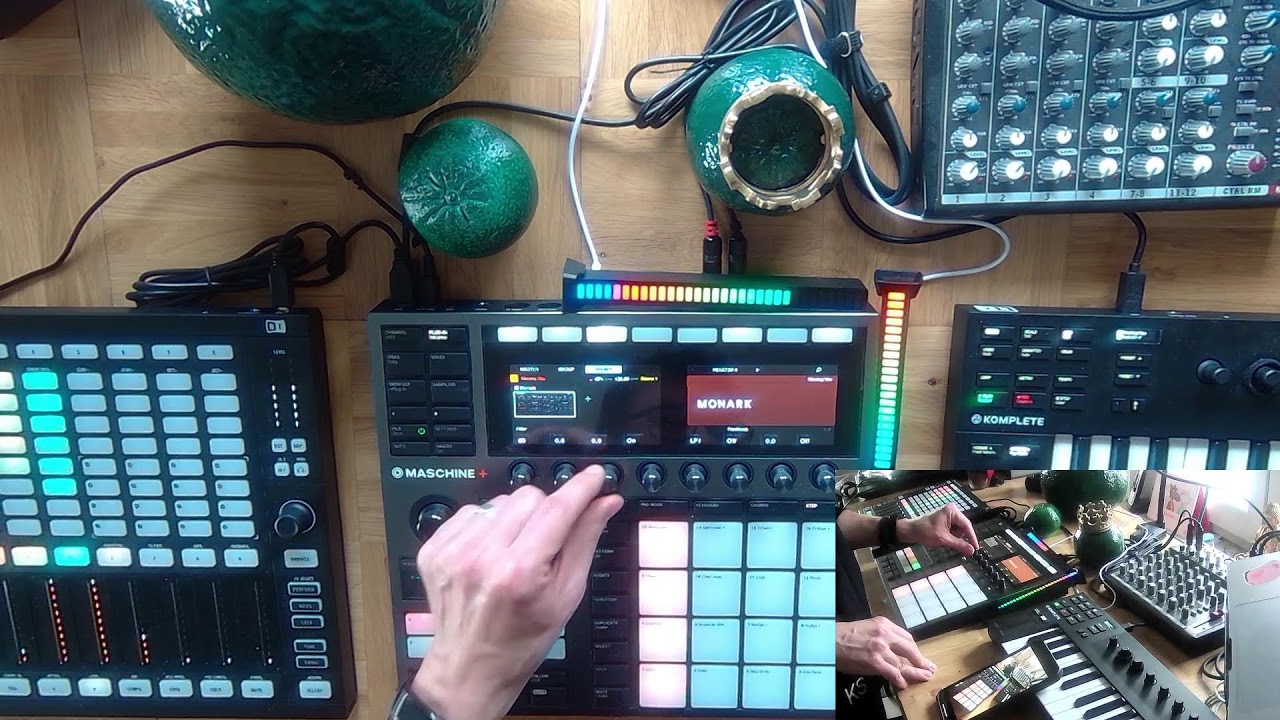 gok.tech livestream - handmade techno with maschine+