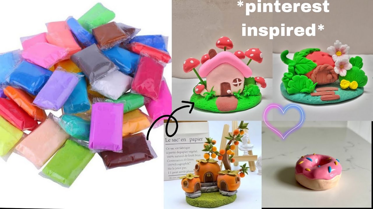 Pinterest inspired home making with clay // easy home making with foam clay