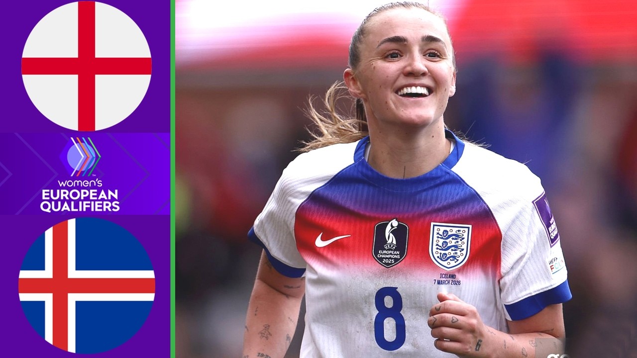 England vs Iceland | FIFA Women&rsquo;s World Cup 2027 European Qualifiers 🔥Georgia Stanway Goal