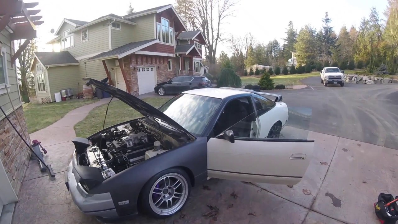 How to fit in a 240sx when you're tall