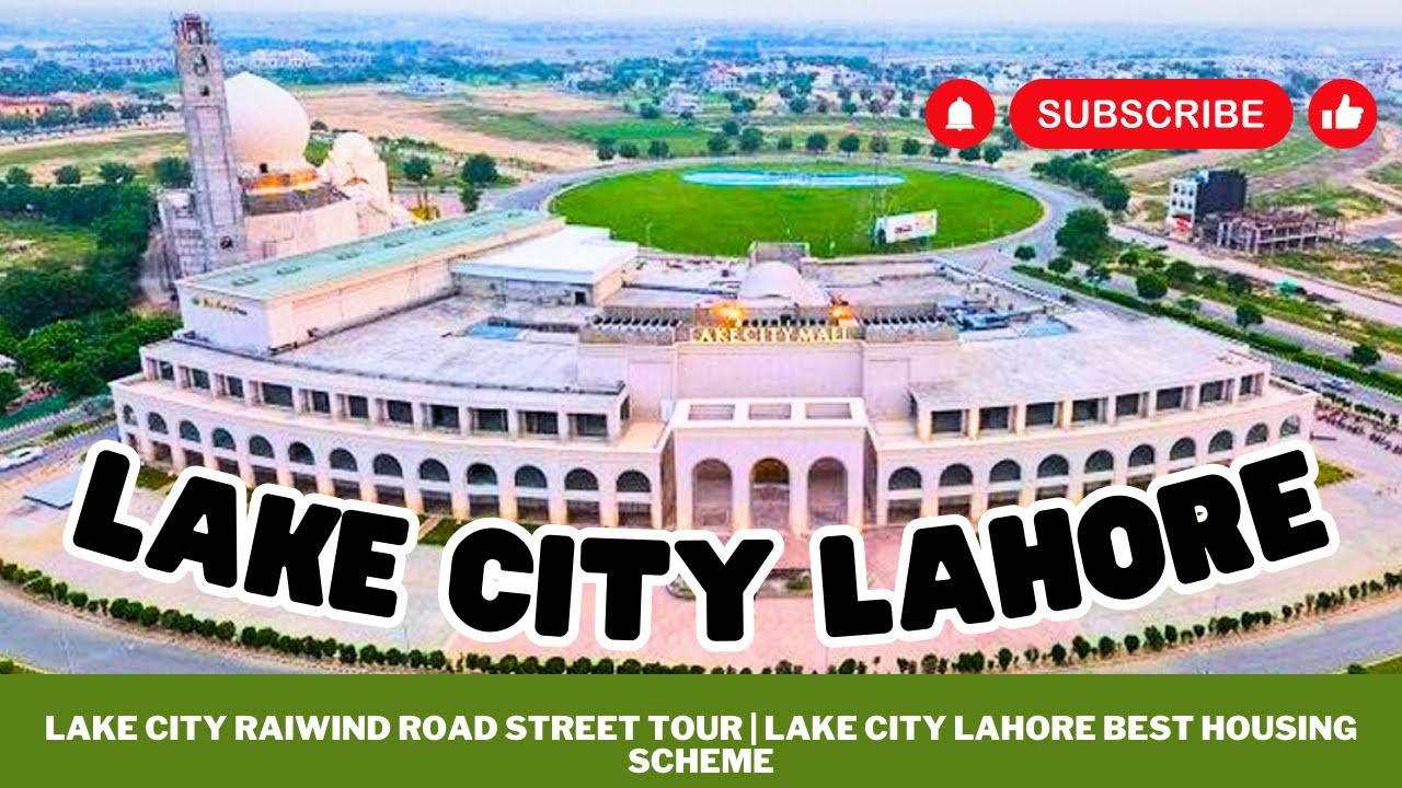 Lake city raiwind road street tour | Lake city Lahore best housing scheme