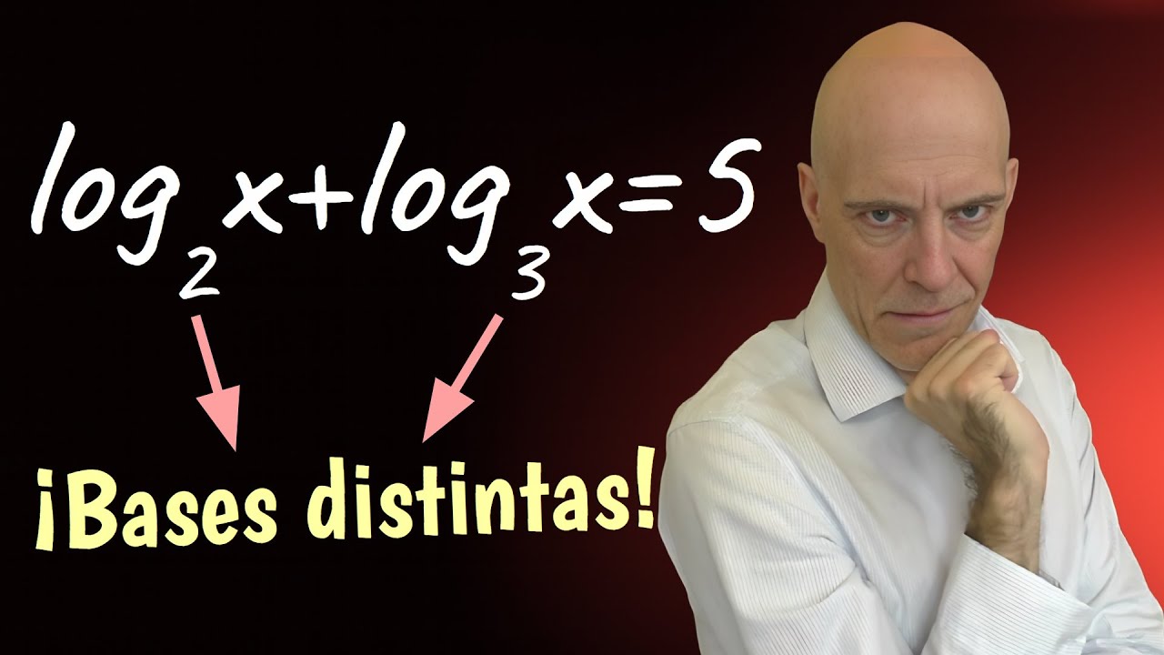 Ecuación complicada con logaritmos🙉