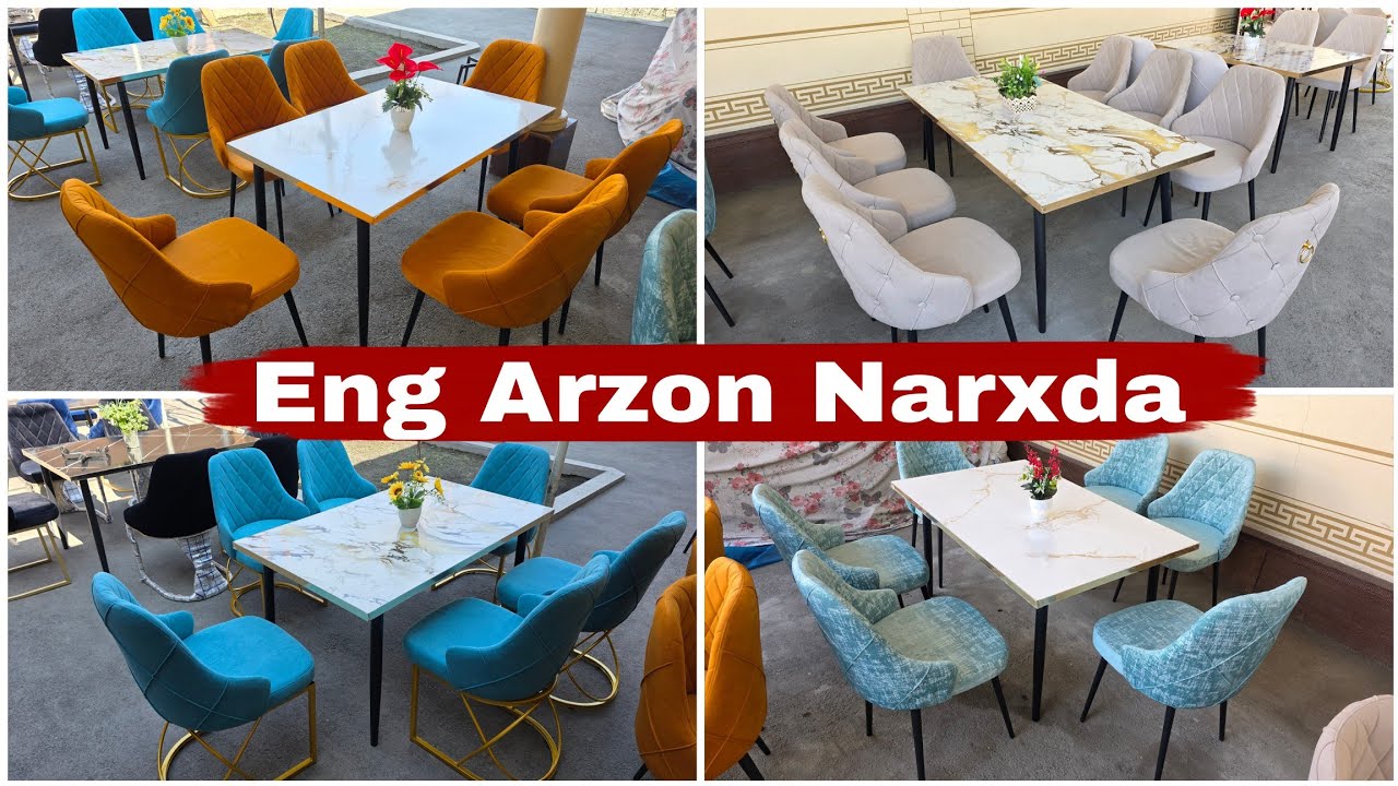 Tanlab Oling Eng Arzon Sifatli Stol Stullar | Туретский стол стул нархлари