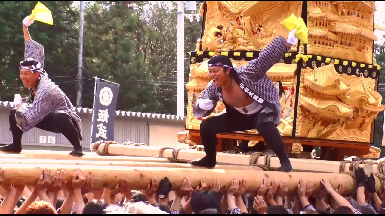2016/10/15 土居太鼓祭り【小林太鼓台】土居庁舎かきくらべ