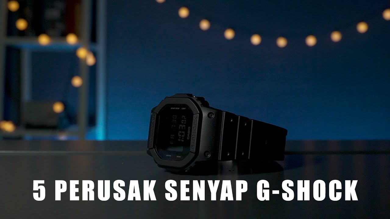 LAKUKAN INI AGAR JAM G-SHOCK KALIAN AWET - 5 HAL PENTING!