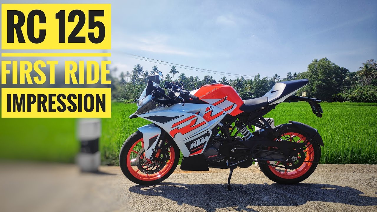 RC 125 first ride impression video||😂കാക്ക ----ഇട്ടു വണ്ടിയിൽ