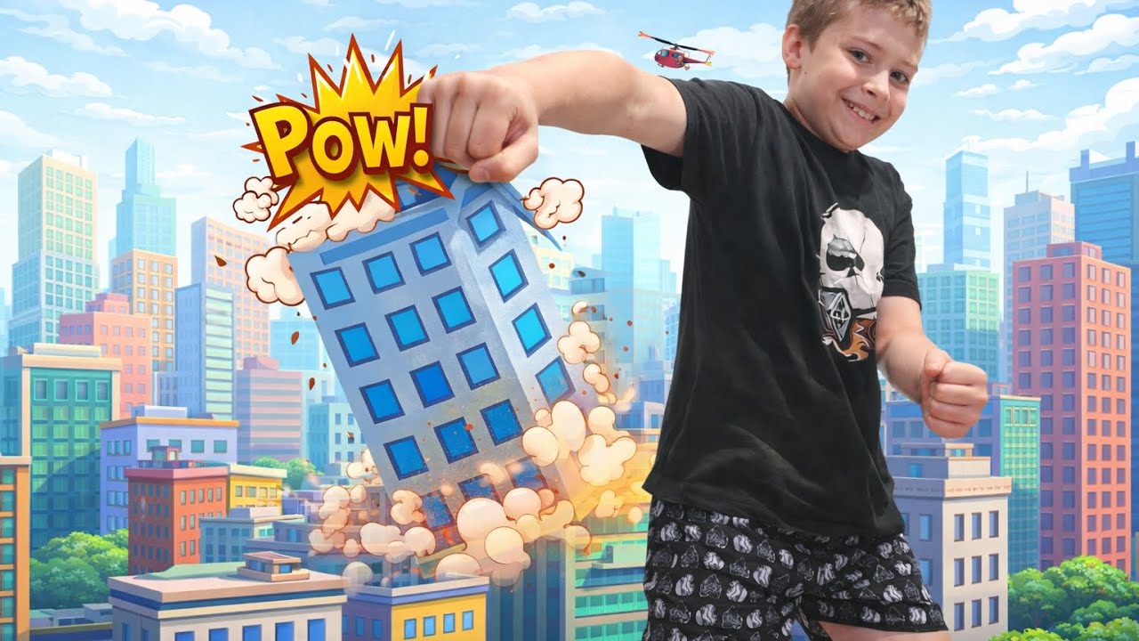EU DESTRUI UMA CIDADE INTEIRA ( no city smash )