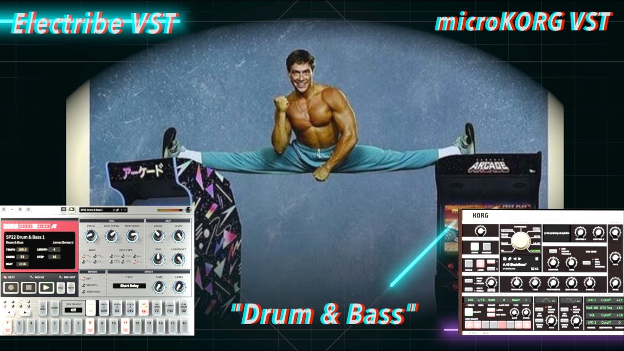 microKorg VST 🥁 Electribe VST 🎸 Sound Check: 