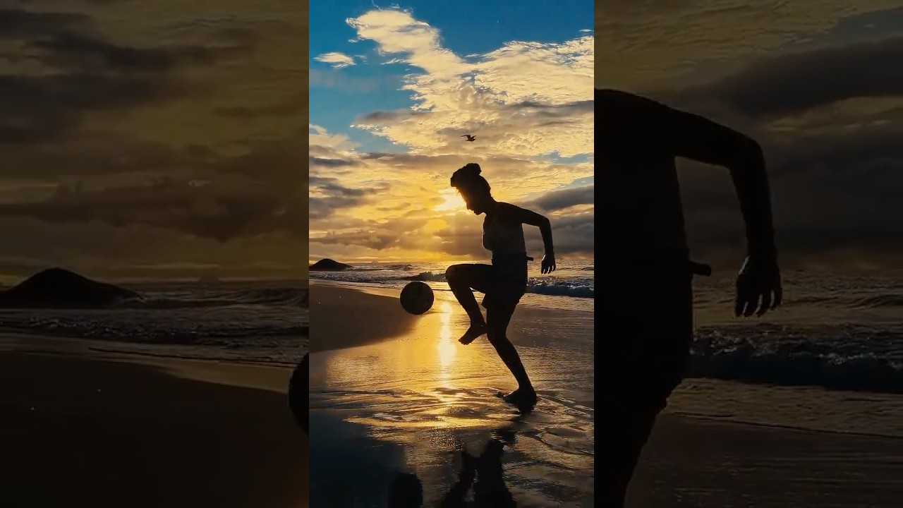 Vic e Bia: dribles e altinha com o iPhone 17 Pro