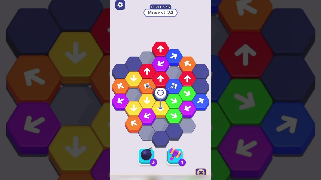 hexa away level 531~540 (531 532 533 534 535 536 537 538 539 540)