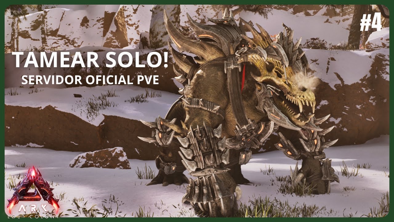 Cómo Tamear al OSSIDON nvl120 FÁCIL y SOLO | ASA Lost Colony Servidor Oficial PVE PS5 | #4