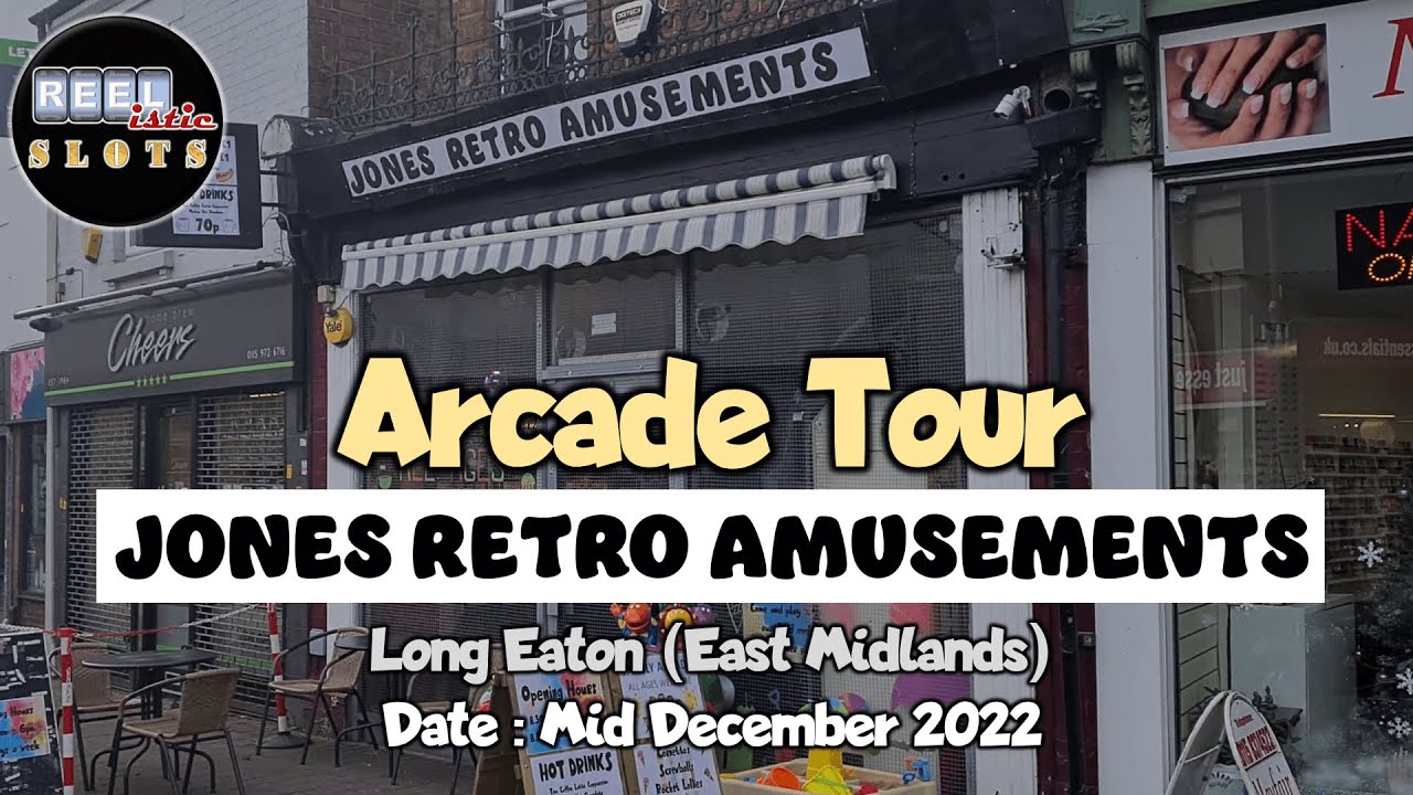 ARCADE TOUR | Jones Retro Amusements : Long Eaton - East Midlands Only Retro Arcade [NOW CLOSED]