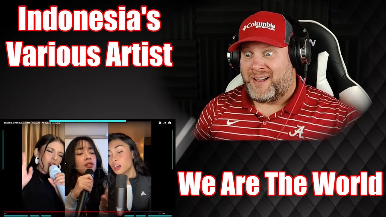 Indonesia's Various Artists - We Are The World (Cover) | REACTION