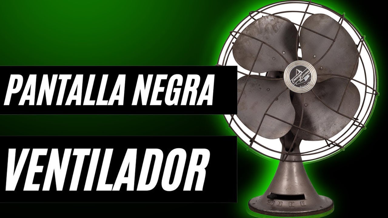 2 HORAS DE SONIDO DE VENTILADOR CON PANTALLA NEGRA | VENTILADOR SIN ANUNCIOS | ASMR