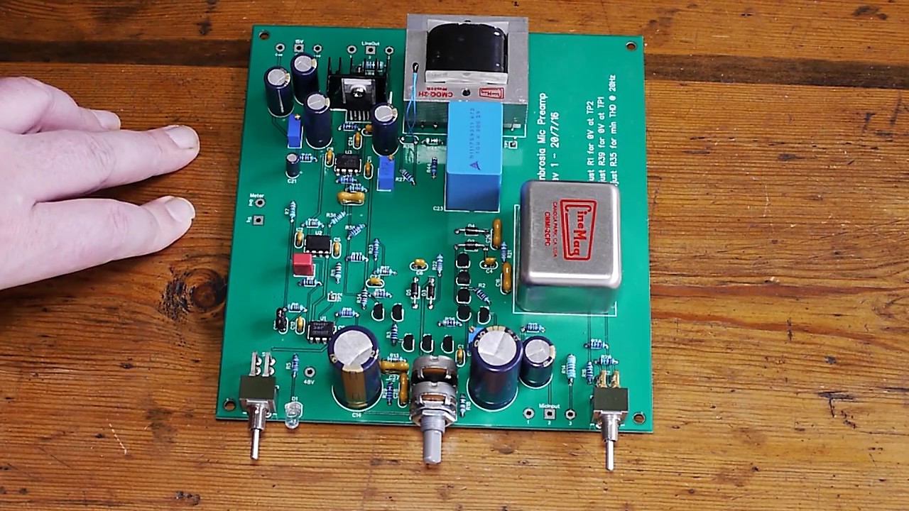DIY microphone preamp project - Introduction