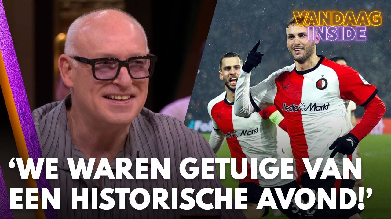 René over zege van Feyenoord op Bayern München: 'We waren getuige van een historische avond!'