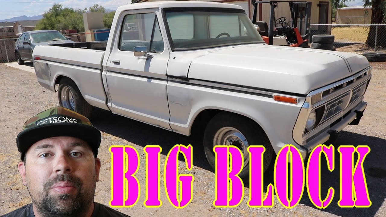 1974 Big Block Ford F100 short bed fleetside 