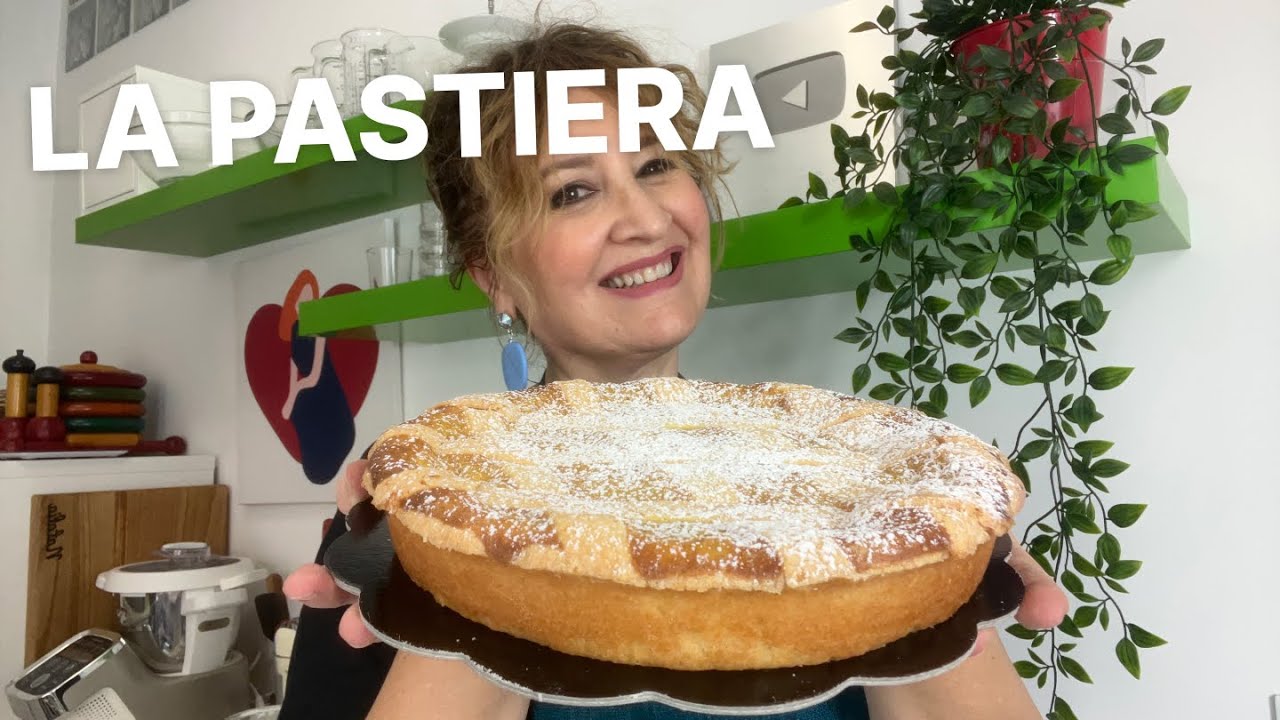La mia pastiera con scorze di arancia