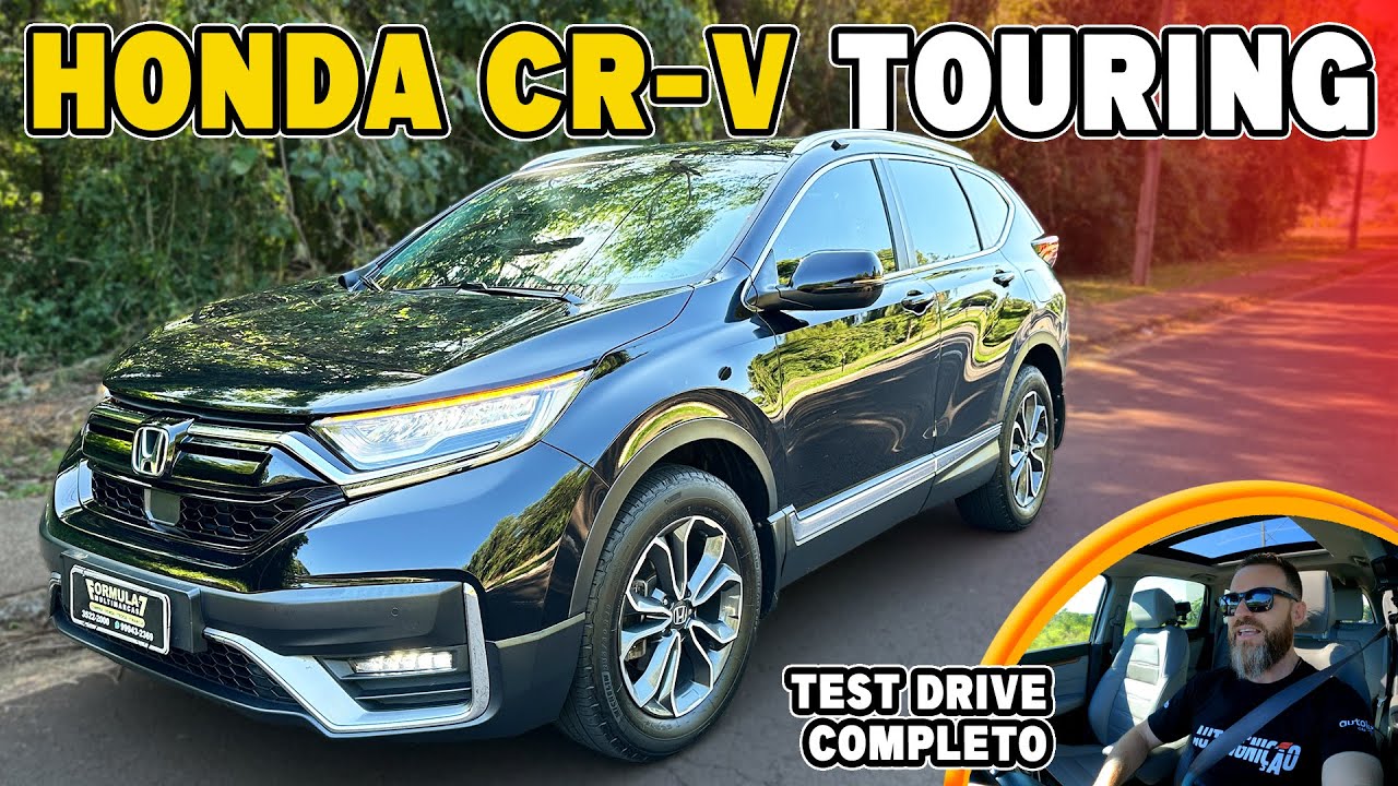 HONDA CR-V TOURING - Test Drive Completo do SUV Japon&ecirc;s Premium - Seminovos