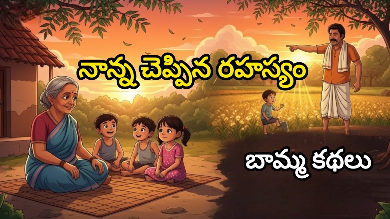 The Real Treasure is Hard Work | Telugu Moral Story | Mana Telugu Kathalu