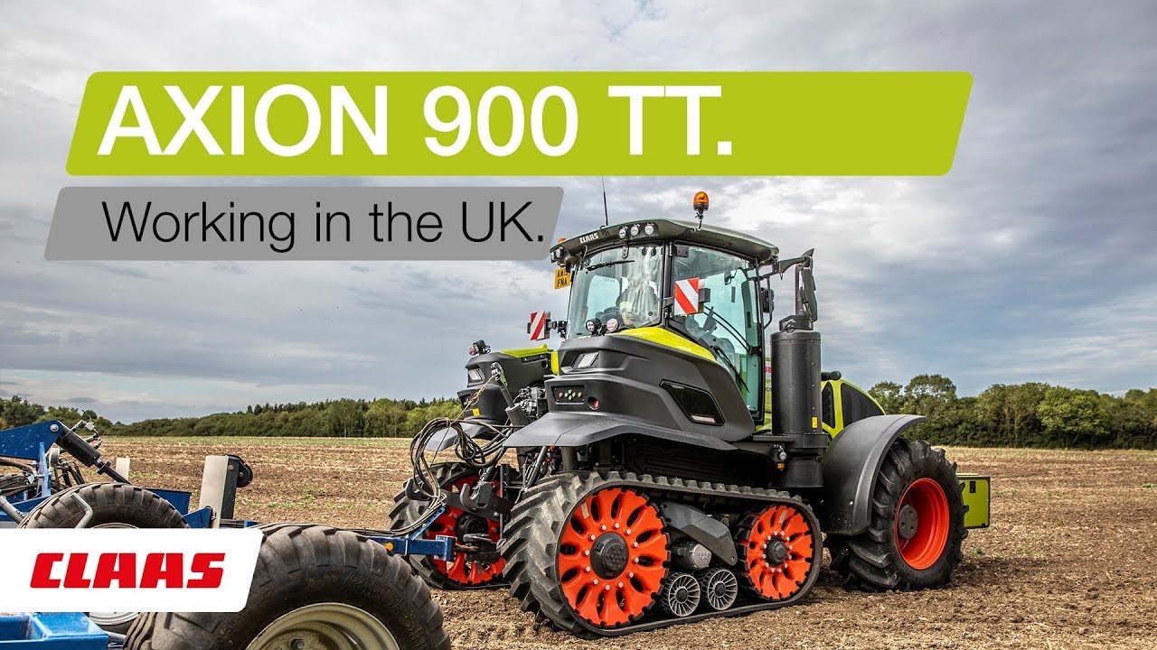 AXION 900 TERRA TRAC. Working in the UK.