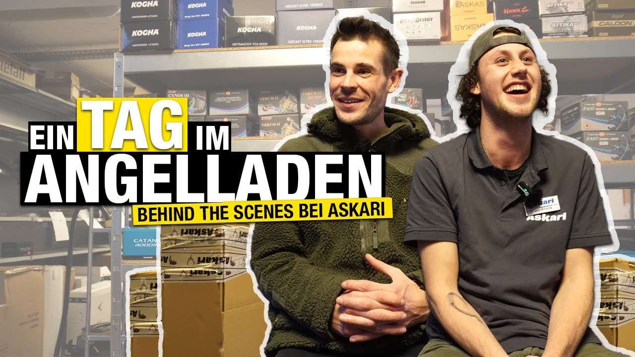 Ein Tag im Angelladen: Exklusive Einblicke bei Askari Angelsport!