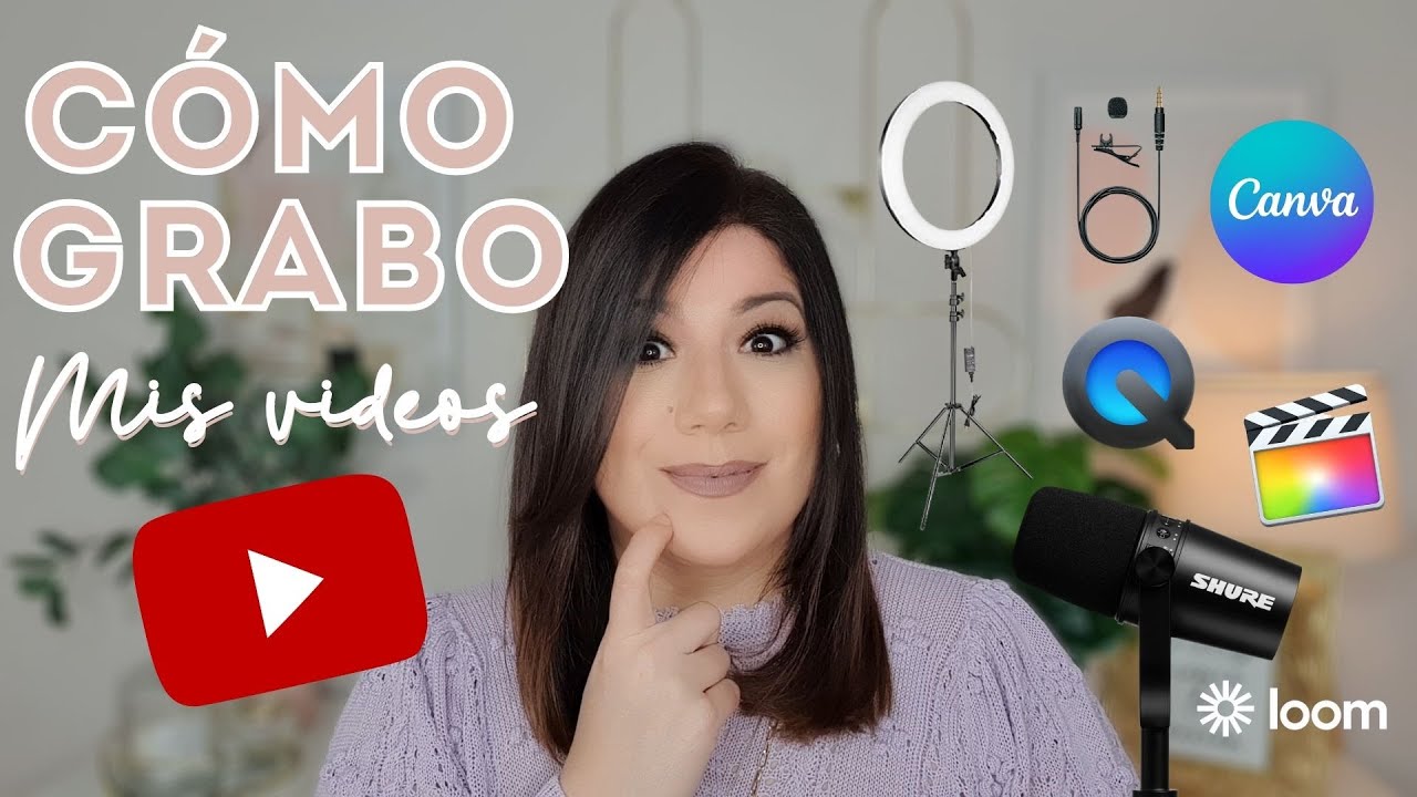 Cómo GRABO mis videos de YOUTUBE - Tips