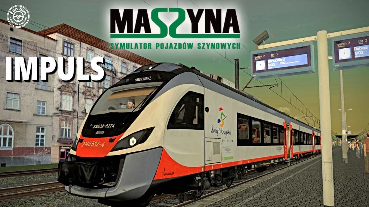IMPULS 36WE - NEWAG Koleje Świętokrzyskie w MaSzyna 22.11 🚉 SCENARIUSZ L053 poranek