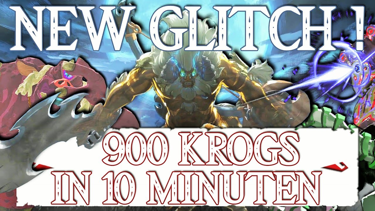 Zelda BotW Glitch ► NEW GLITCH! 900 KROGS IN 10 MINUTEN! Zelda korok seeds glitch
