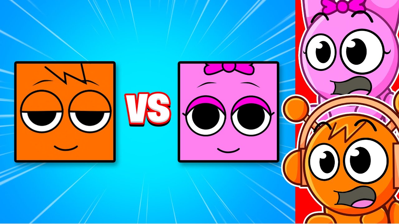 ОРЕН против ПИНК: Королевская битва Спрунки!