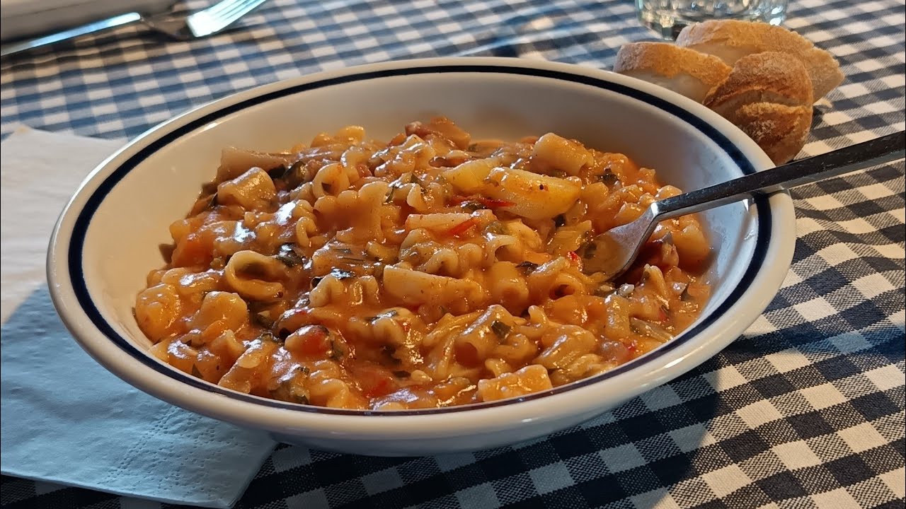 Pasta e patate [2K] (videoricetta n. 1298)