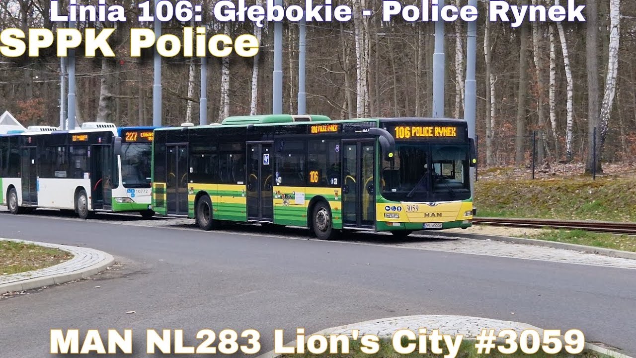 SPPK Police - Linia 106, MAN NL283 Lion's City #3059