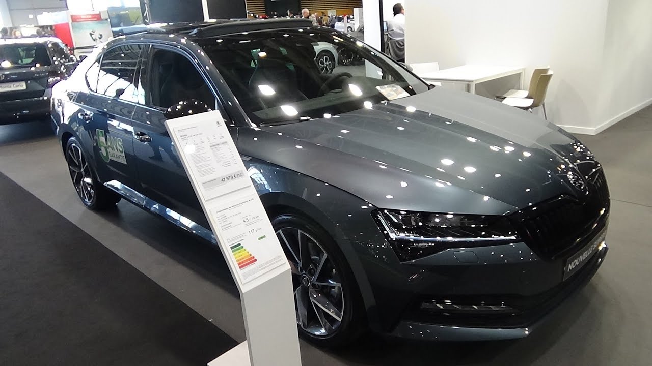 2020 Skoda Superb 2.0 TDI 190 Sportline - Exterior and Interior - Automobile Lyon 2019