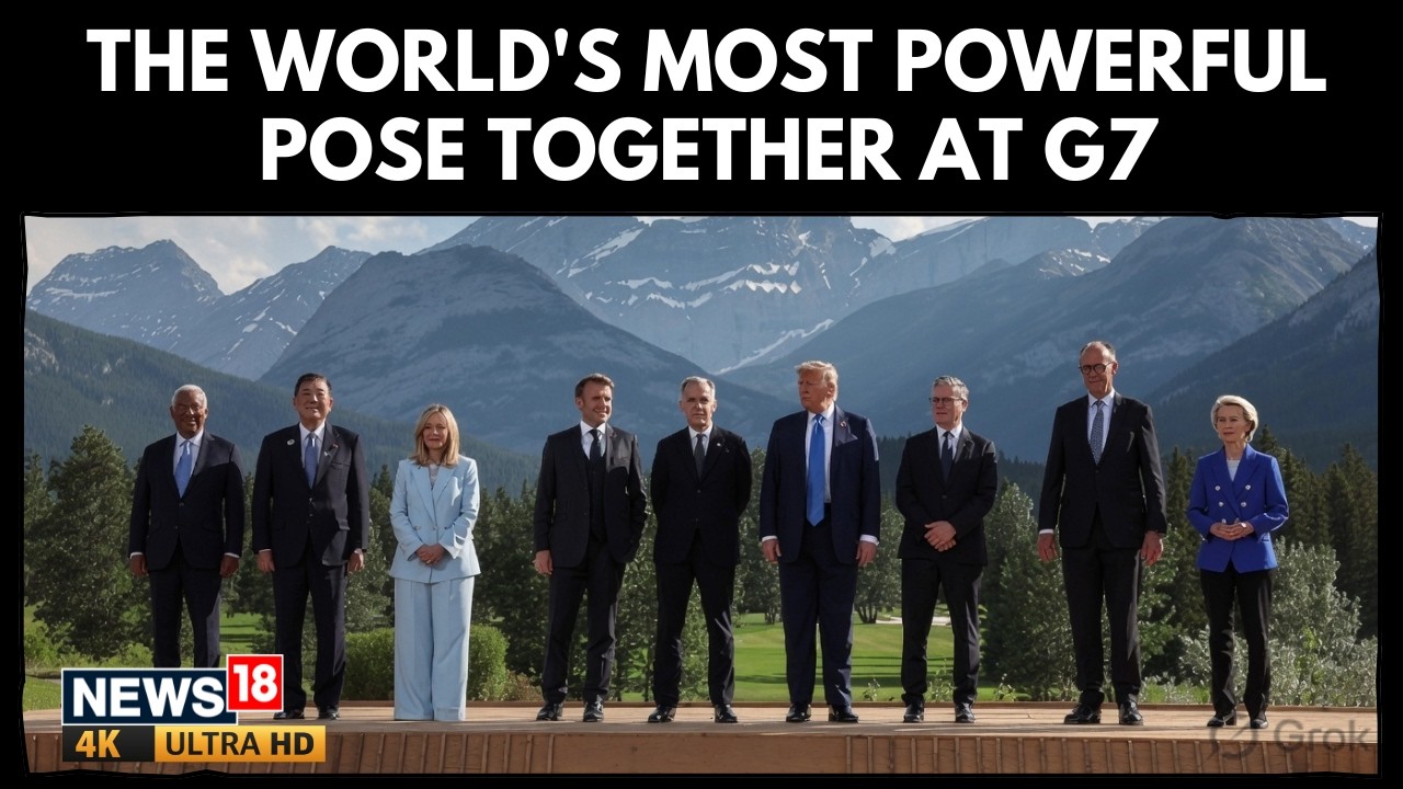 &lsquo;An Awkward Family Photo&rsquo;: Trump And G7 Leaders Convene In France Amid Geopolitical Divergences