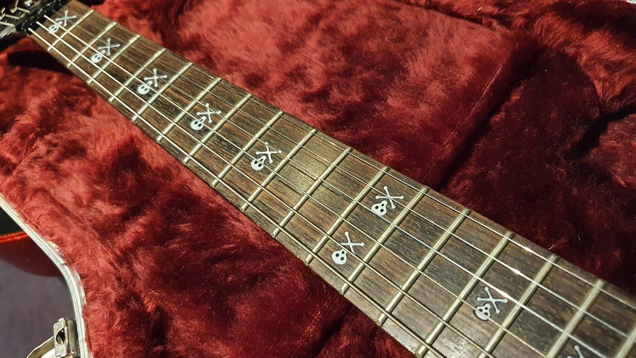 ESP LTD KH-602 Kirk Hammett Metallica Signature Guitar - Up Close Video Review
