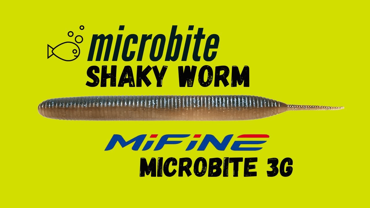 Mifine Microbite 3g Kamış ve Microbite Shaky Worm ile LRF avı.