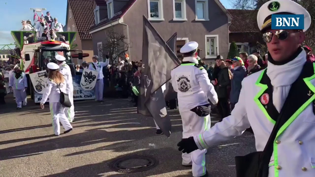 Frohsinn bei Umzug in Eggenstein