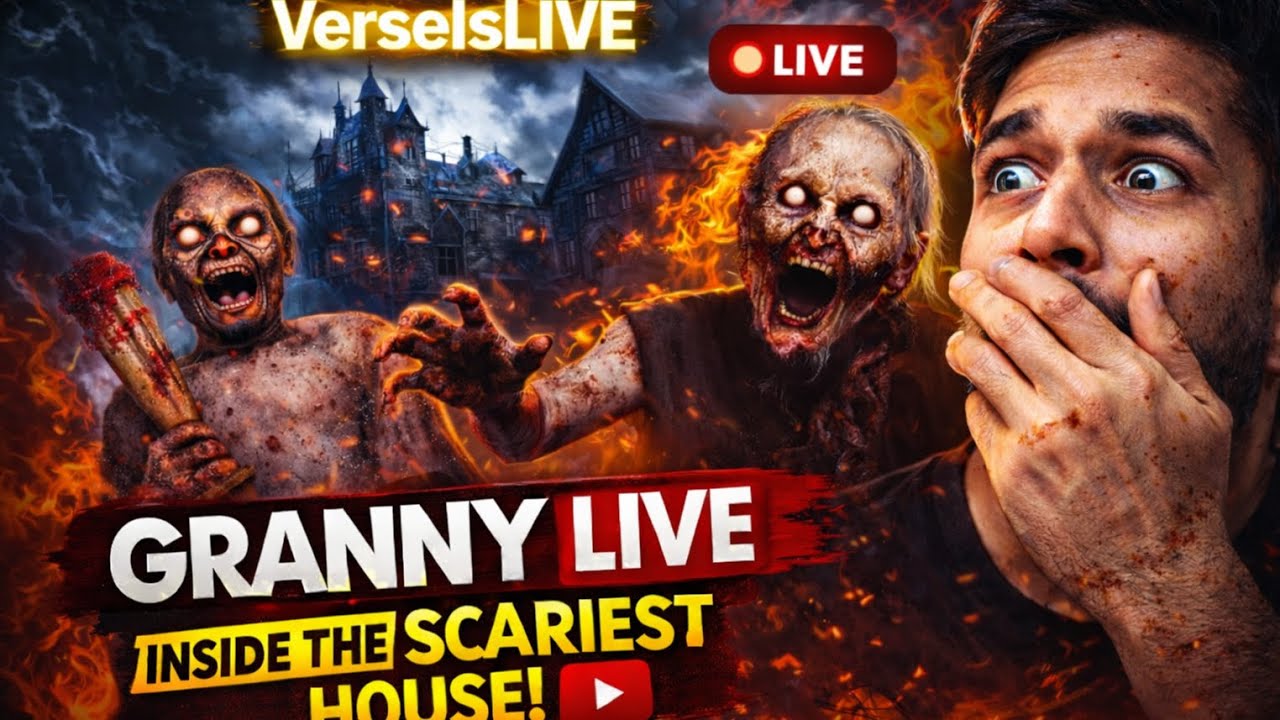 GRANNY LIVE🔴 || INSDE THE SCARIEST HOUSE OF GRANNY😱😱!! #granny #shorts