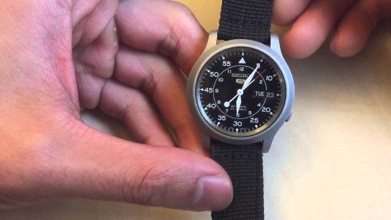 How to Hack Your Seiko SNK809 Watch/7S26 Movement