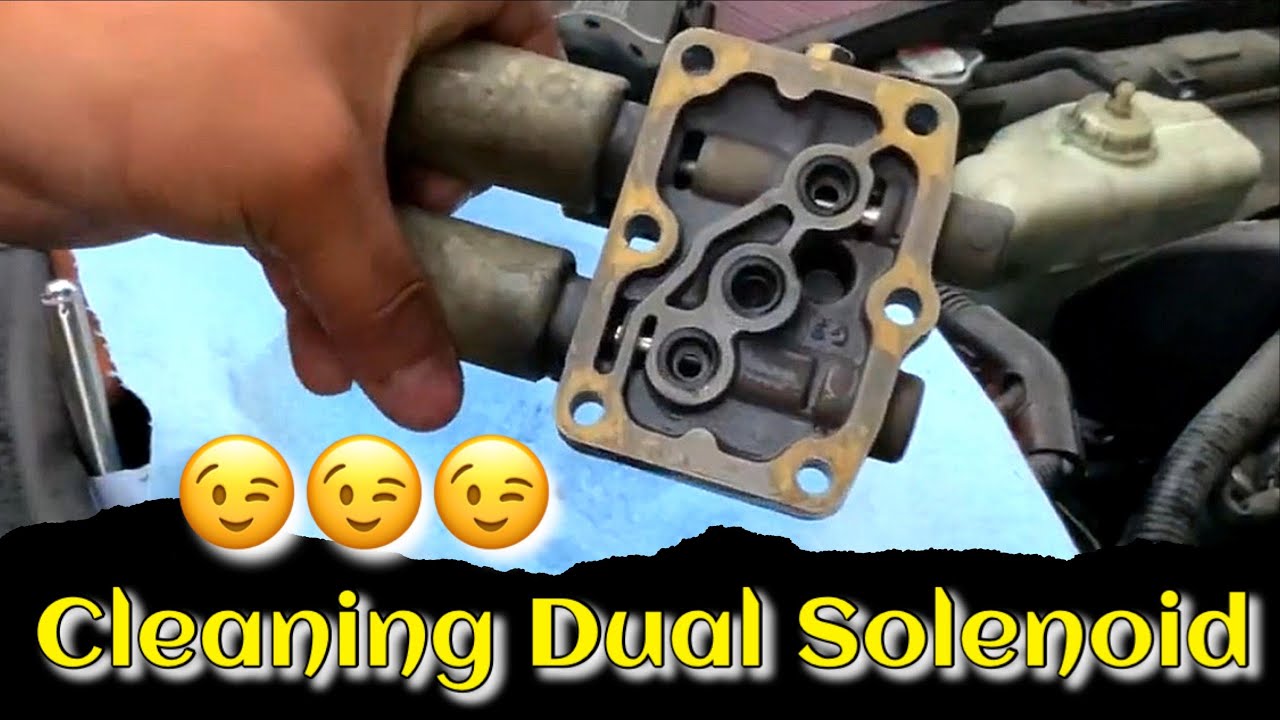 How to Clean or Replace Transmission Dual Solenoid Shift Jerks Honda Accord Acura Odyssey 2003-07