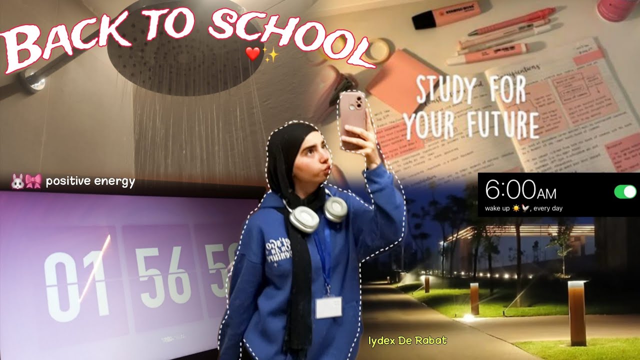 STUDY VLOG - lydex de Rabat 🎧🎀📚