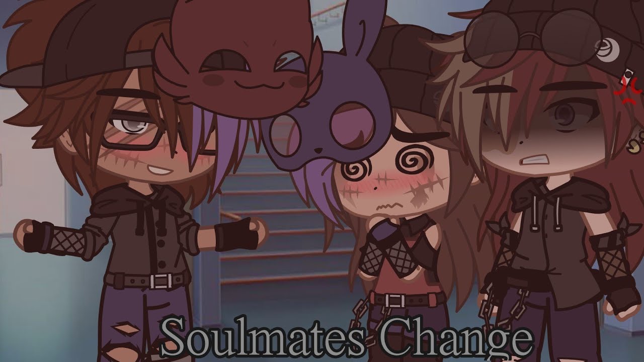 Soulmates Change || Meme? || Michael X Vanny + Ryber X Jenny || My main version AU